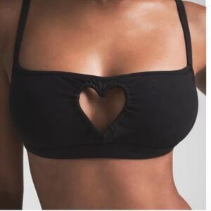 SKIMS Valentine’s Day Collection Heart Cutout Bandeau – NWT – Size Large